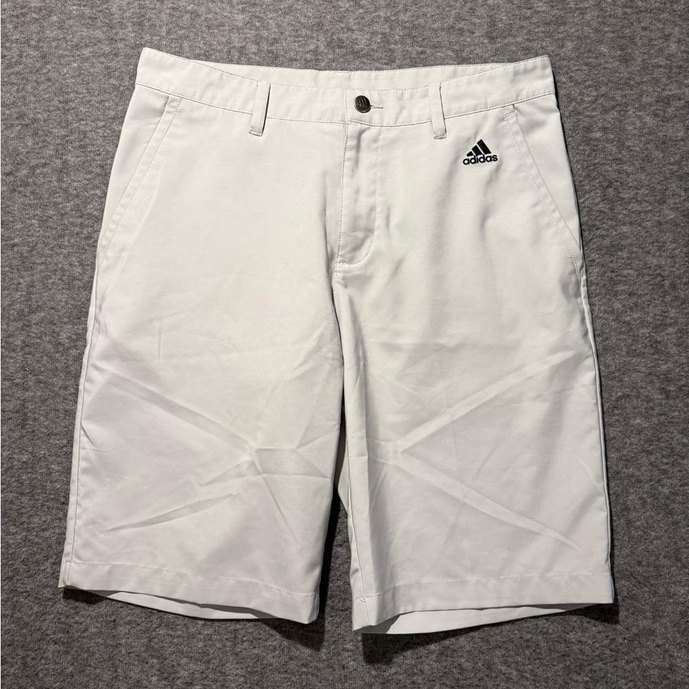 Adidas Golf Performance Shorts mens 32 gray 10 inch lightweight comfort active